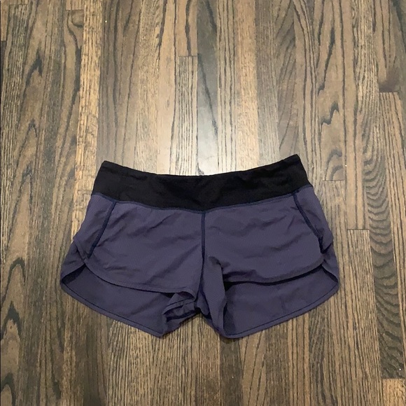 lululemon athletica Pants - Lululemon Speed Up Shorts Discontinued Size 6 Navy